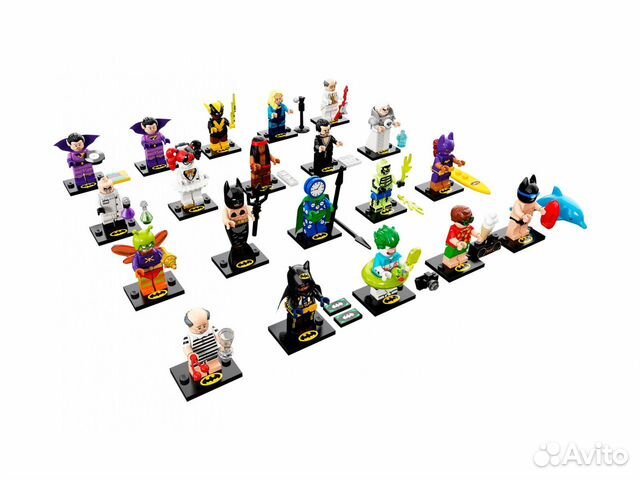 Минифигурки Lego Batman 71017 и 71020 + кейсы