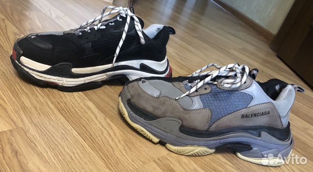 Balenciaga triple-S 50/50 Balenciaga triple-S 50/50