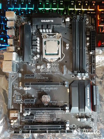 I5 - 7500 OEM и GA-Z270XP-SLI (rev. 1.0) I5 - 7500 OEM и GA-Z270XP-SLI (rev. 1.0)