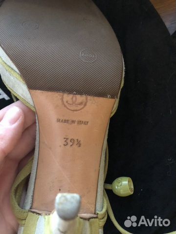 Босоножки Chanel оригинал 39,5