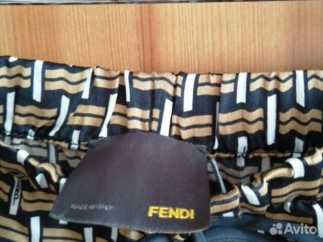 Шорты шёлковые от Fendi Шорты шёлковые от Fendi