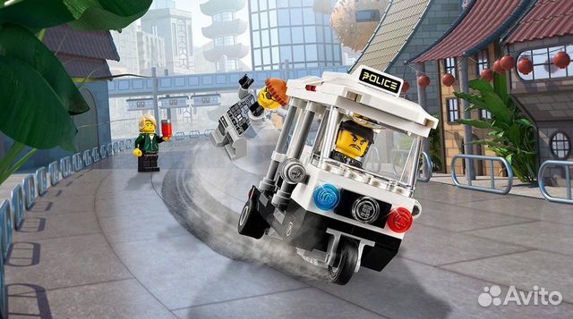 Конструктор Ninja Ограбление киоска в ниндзягосити