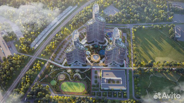 1-к квартира, 52.7 м², 24/35 эт.