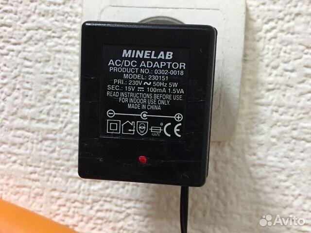 Набор аккумулятор и 2 зарядки для Minelab