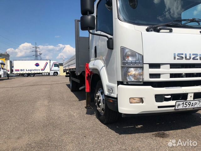 Isuzu FSR 90 борт 7 тонн кму Unic 370 2017 г