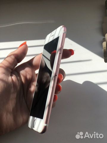 Телефон iPhone 6S rose gold