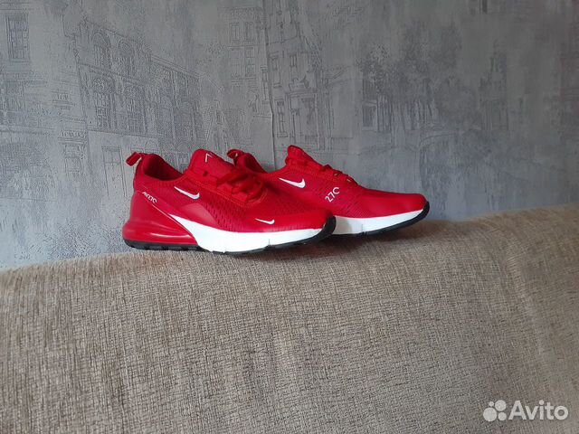 Кроссовки Nike air max 270 женские и мужские красн Кроссовки Nike air max 270 женские и мужские красн