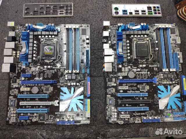 P7P55D-E EVO + P7P55D-E отправка boxery