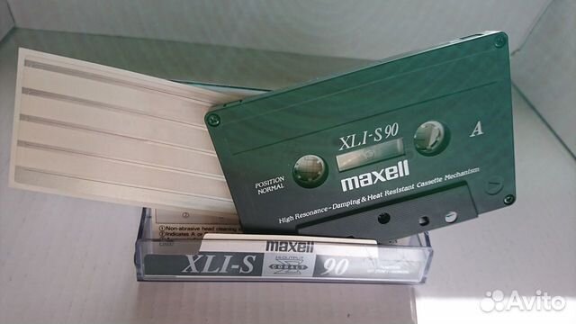 Maxell XLI-S 90 (чистая, состояние)