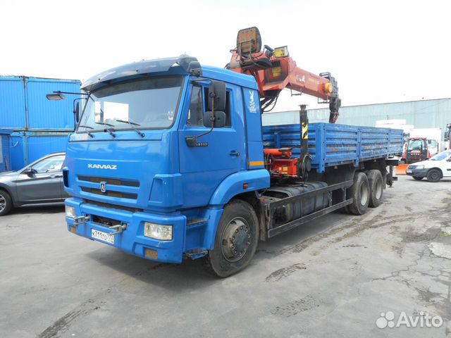Камаз 658600 грузовой с кму