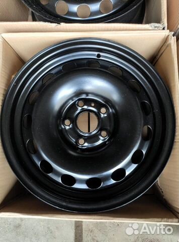 Диски новые штампованные R16 C на Skoda VW