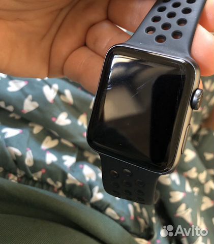 Часы Apple watch (series 3 Nike+)