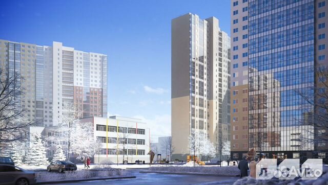 1-к квартира, 30.7 м², 18/25 эт.