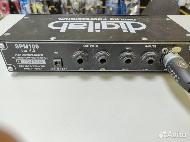Микрофонный предуселитель Digilab Ginger SPM-100 Микрофонный предуселитель Digilab Ginger SPM-100