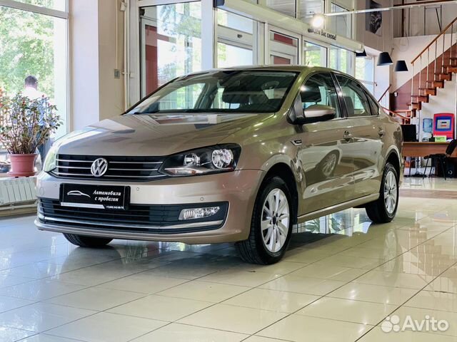 Volkswagen Polo 1.6 AT, 2015, 139 000 км
