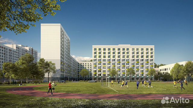 1-к квартира, 41.2 м², 22/22 эт. 1-к квартира, 41.2 м², 22/22 эт.