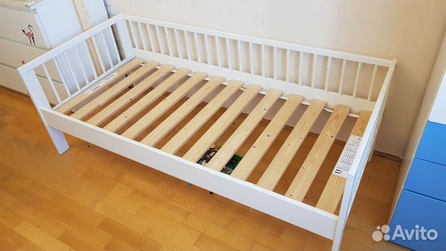 Детская кровать IKEA sultan с матрасом IKEA vyssa Детская кровать IKEA sultan с матрасом IKEA vyssa