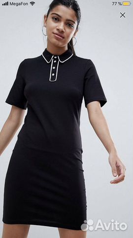 Новое платье-рубашка ASOS Design Новое платье-рубашка ASOS Design