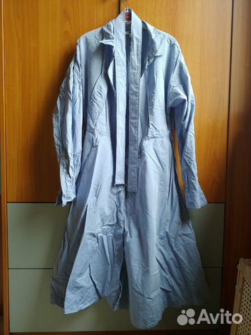 Платье рубашка женское uniqlo