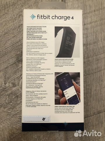 Фитнес браслет Fitbit Charge 4 новый Фитнес браслет Fitbit Charge 4 новый