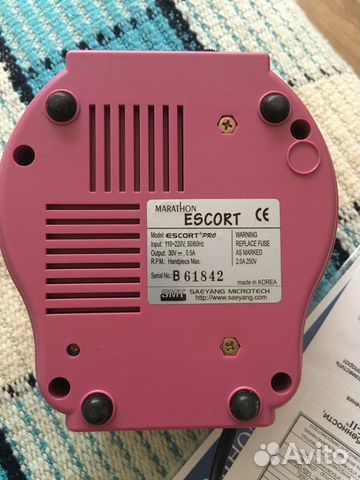 Аппарат для маникюра Escort-II (Корея) с насадками