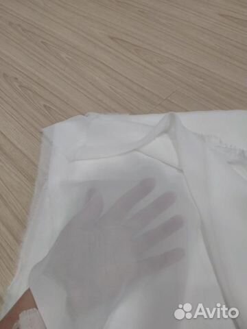 Шифон белый