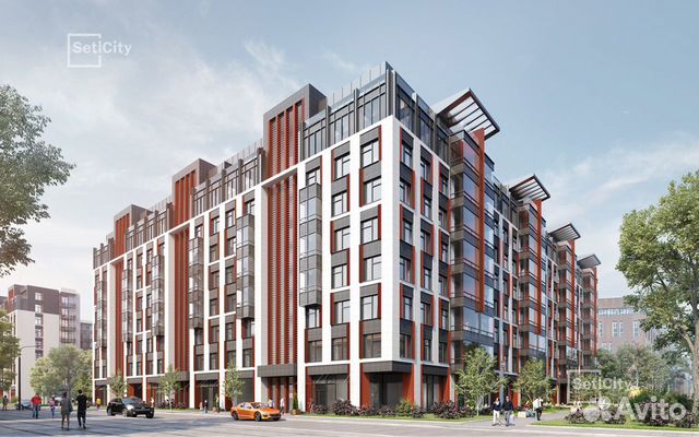 1-к квартира, 45.5 м², 9/9 эт.