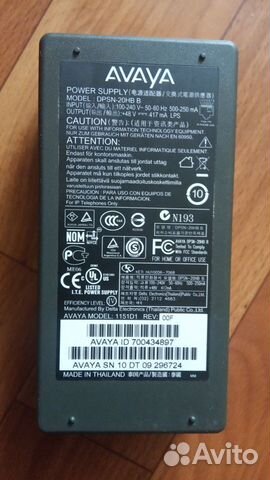 Блок питания avaya