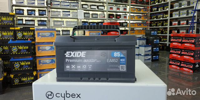 Аккумулятор 85Ah 800A Exide premium обратный низки