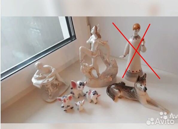 Статуэтки фарфоровые