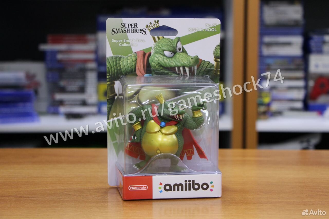 83512003625  Фигурка Amiibo Super Smash Bros - Кинг К. Роль 