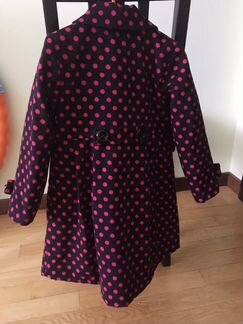 Пальто на девочку 5-6лет