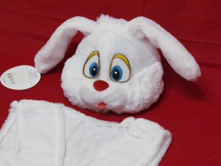 Новый костюм Зайчик Белый Заяц Зайчонок Зайка