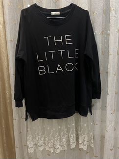 Платье-толстовка