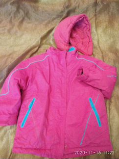 Куртка Германия горнолыжная для девочки 110см