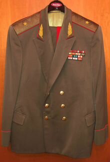 Китель повседневный генерал-майора. 1973 год