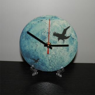 Часы настольные «Full Crow Moon», Светящиеся, 15см