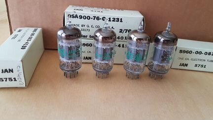 Лампы Telefunken AD1 EB3, e88cc ef 804 AZ1 6sn7 5U