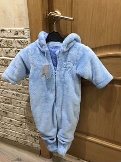 Комбинезон плюшевый размер 68 демисезонный