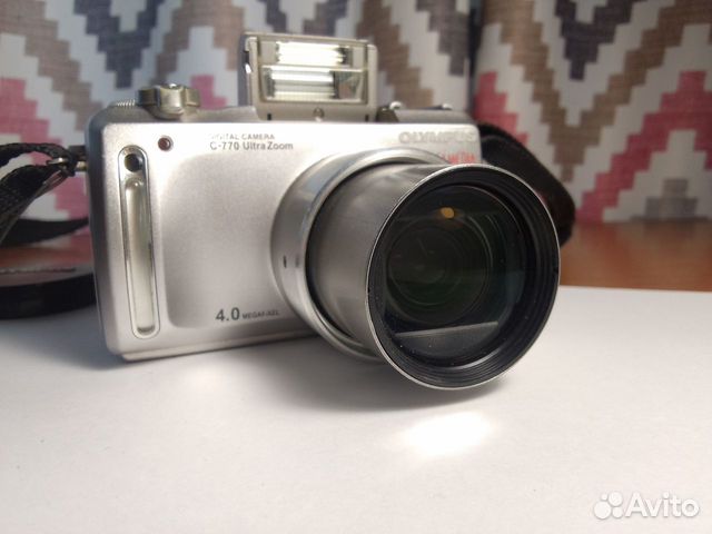 Компактный фотоаппарат olympus c770 ultra zoom