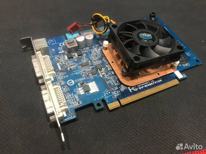 Видеокарта GT8600 512mb