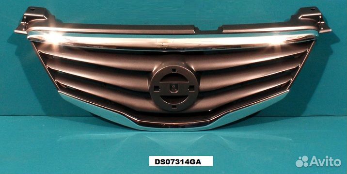 Решетка радиатора NS sunny N16 10-11 с хром. молд