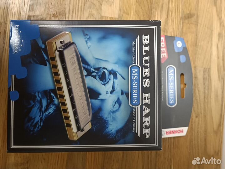 Губная гармошка hohner blues harp 532-20 MS G