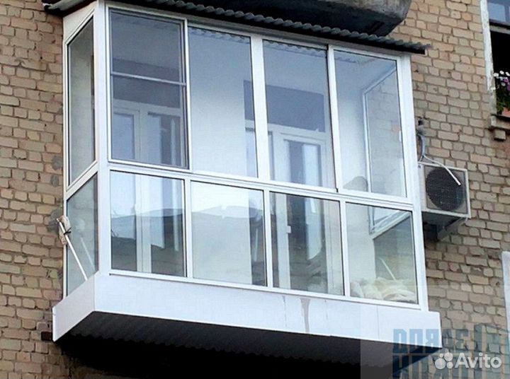 Французское панорамное остекление