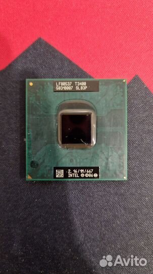 Процессор Intel Pentium Dual Core T3400