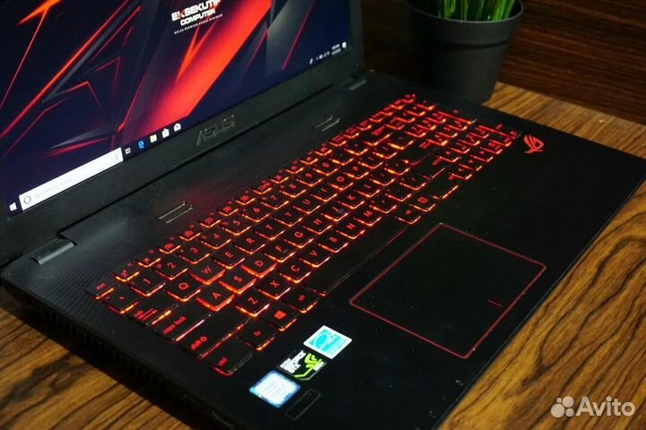 Игровой ноутбук asus Rog gl552vw