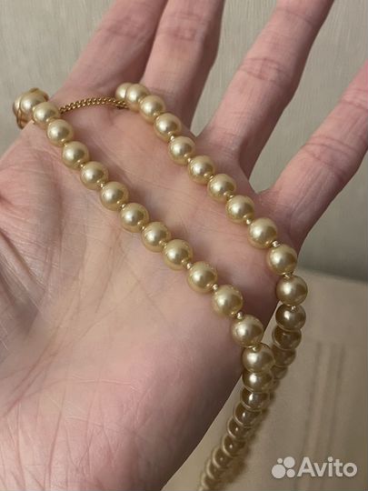 Бусы жемчуг майорка