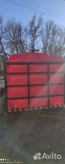 Пластиковая наземная емкость для топлива