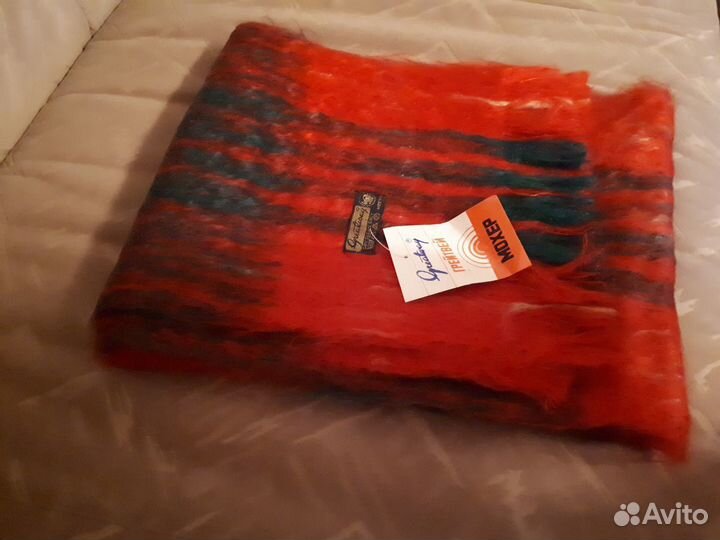 Мохеровый шарф