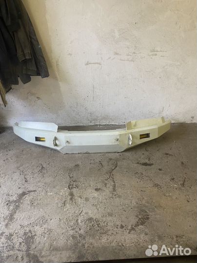 Железный бампер escudo круглый